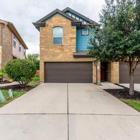 Modern Rock Villa Round Rock Exterior foto