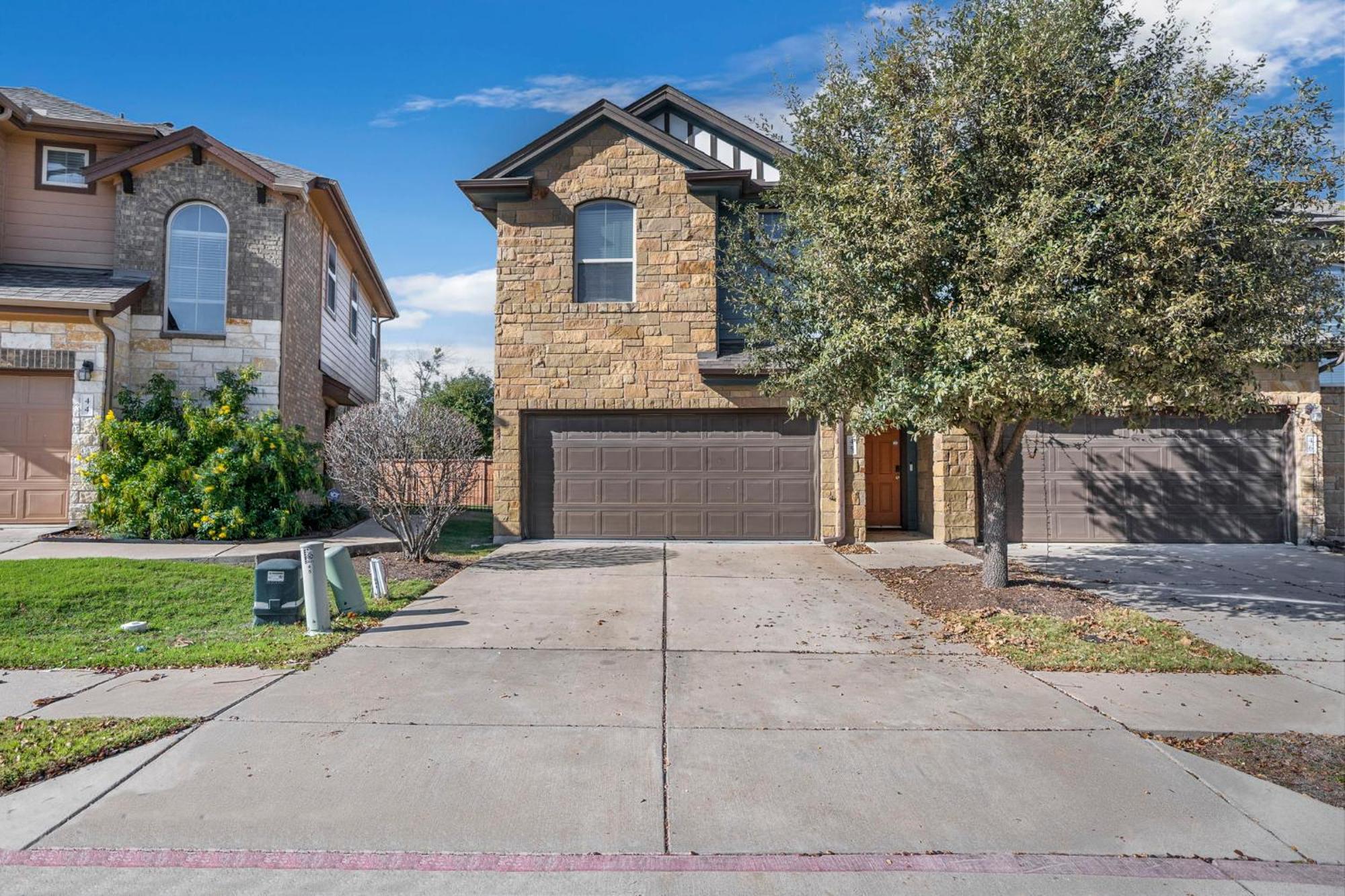 Modern Rock Villa Round Rock Exterior foto